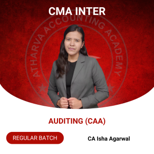 CMA Inter Auditing (CAA) Paper 10B By CA Isha Agarwal