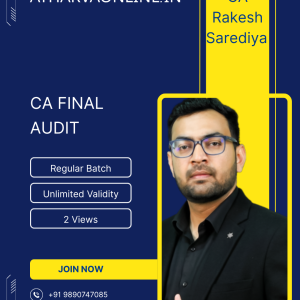 CA Final Audit Full Lectures by CA Rakesh Sarediya