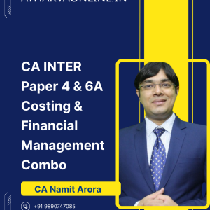 CA Inter Costing & FM Combo Regular Batch by CA Namit Arora for Sept 2026 / Jan 2027 / May 2027 & Ongoing Exams