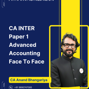 CA Inter Advanced Accounting Face to Face by CA Anand Bhangariya