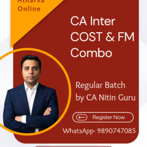 CA Inter COST & FM Combo (Regular Batch) by CA Nitin Guru | May 2027 Exams